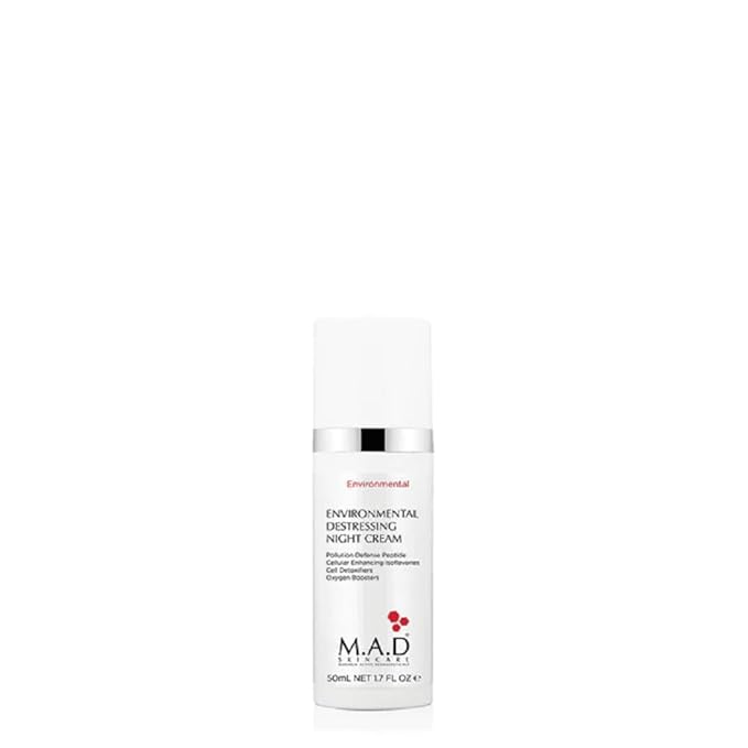 M.A.D Skincare Environmental Destressing Night Cream 1.7 oz.…