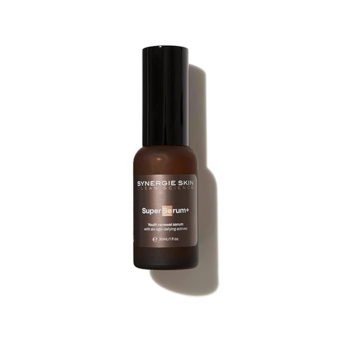 Synergie Skin – SuperSerum+ Age Defying Serum, Stimulates Collagen, Complements Anti-Wrinkle Injectables, Face Serum for Women and Men, 30 ml