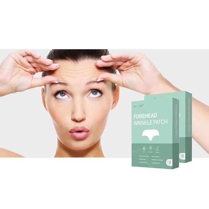 12-Piece Silicone Wrinkle Patch Set with Collagen, Vitamin E & Aloe – GlowPatch Anti-Aging Reusable Face & Eye Pads – Style Lifting Patches for Instant Glow, Skin Firming & Hydration