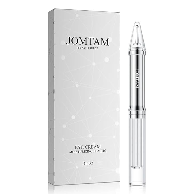 Moisturizing Elastic Eye Cream Relax Eye Skin Anti-Aging Hydrate Delicate Smooth Under Eye Bags Forehead Wrinkles Fine Lines 3ml x 2pcs