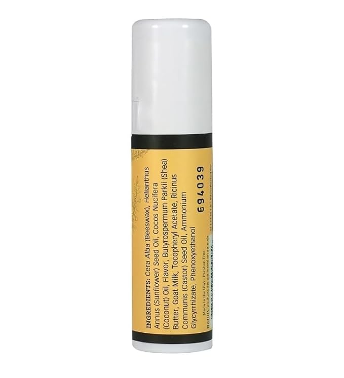 Goat Milk Milk and Honey Scent Lip Balm 0.28 oz Bundle with Nail Clipper - Moisturizing Lip Milk with Shea Butter, Coconut Oil, and Beeswax - Repair Chapped Lips - (4 Items)