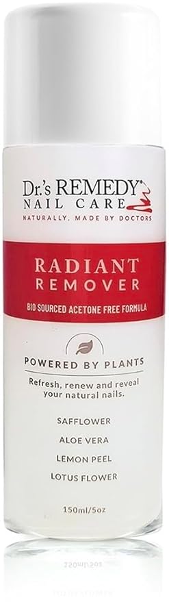 Dr’s Remedy 3 Pack Nail Polish Treatment Kit, NOURISHING New Beginnings Gift Set, All Natural Enriched Nail Strengthener Non Toxic and Organic - TOTAL Two-In-One / CARESS Cuticle Oil / Acetone-Free REMEDY Remover