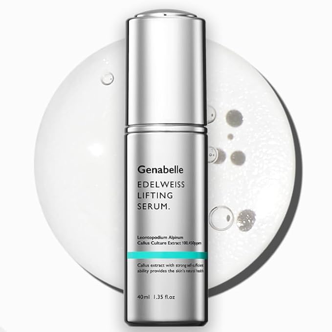 Edelweiss Lifting Serum – Anti-Aging Formula with Edelweiss Extract, Niacinamide, Peptides for Firming, Hydration & Brightening – 1.35 fl.oz