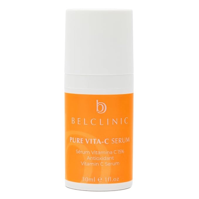 Pure Vita-C Serum – Brightening Vitamin C + Hyaluronic Acid + Vitamin E – Antioxidant Glow Booster for Radiant Skin, Anti-Aging, Hydration & Collagen Support – Vegan, 30ml