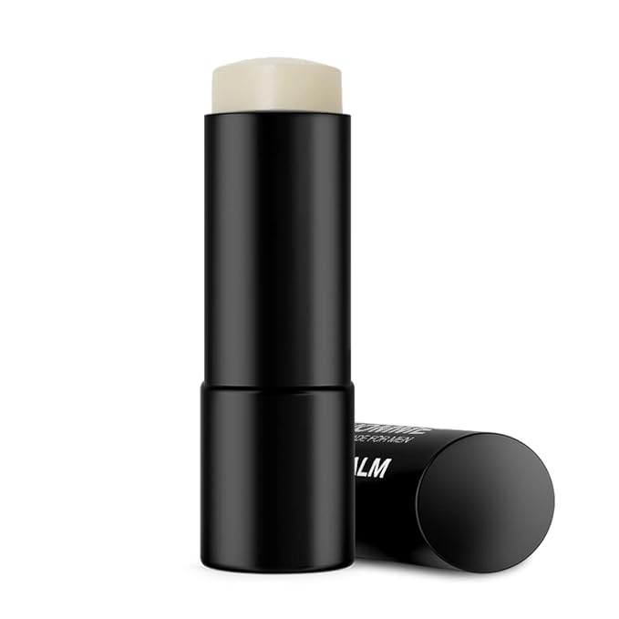 Lip Repair Balm - Men’s Lip Balm with SPF 15 - With Aloe Vera & Vitamin E - Repair & Hydrate Dry, Cracked, Chapped Lips - Long-Lasting Moisture - Clear Balm - Lip Care - Vegan - 1 Pack