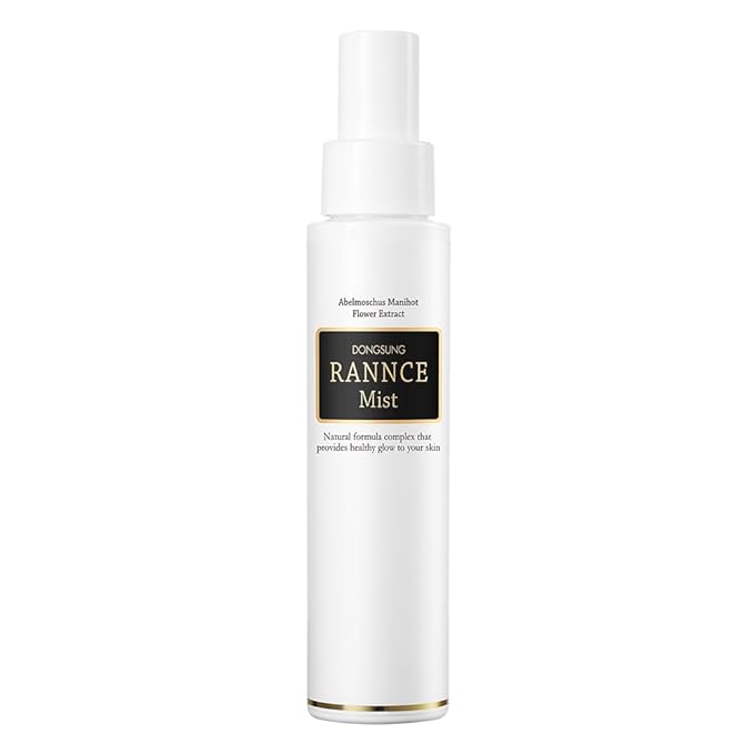 DONGSUNG Facial Mist, Face Mist with Okra Fruit Extract and Abelmoschus Manihot Flower Extract, Hydrates and Nourishes Skin, Day Care (Okra, 3.38 fl oz)