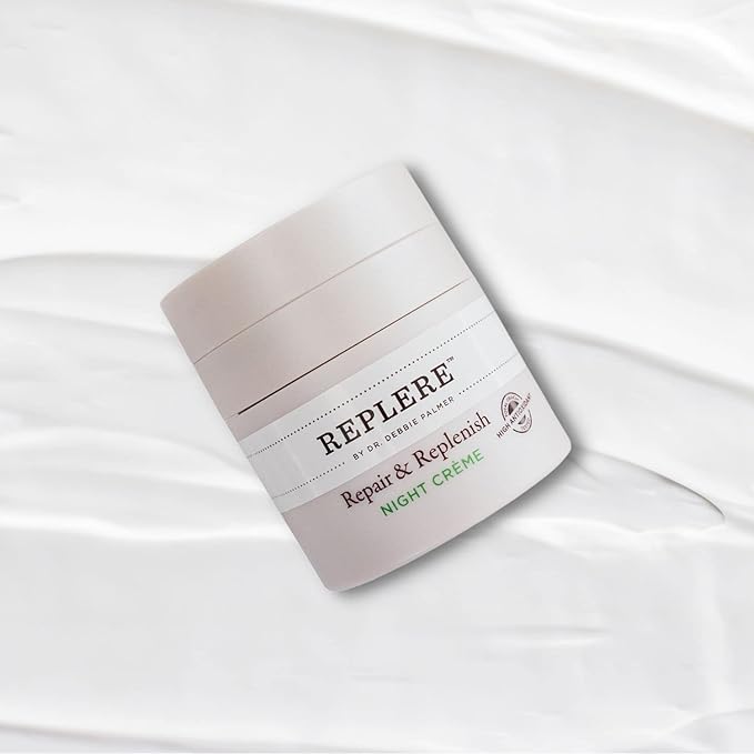 Repair & Replenish All Natural Moisturizing Night Crรจme - Reduce wrinkles, Dark Spots & Fine lines -1.7 OZ