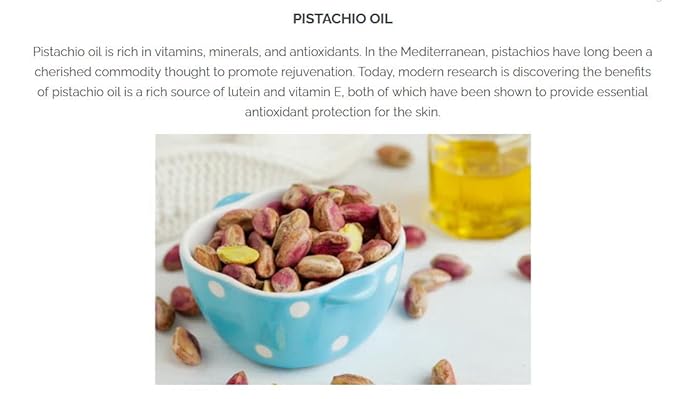 Pistaché Skincare Pistachio Oil Irresistible Scent Set + Body Mist Fragrance + 5-Pc Mini Collection (Travel)+ Hydrates and Nourishes + Vitamin E + Antioxidant Protection