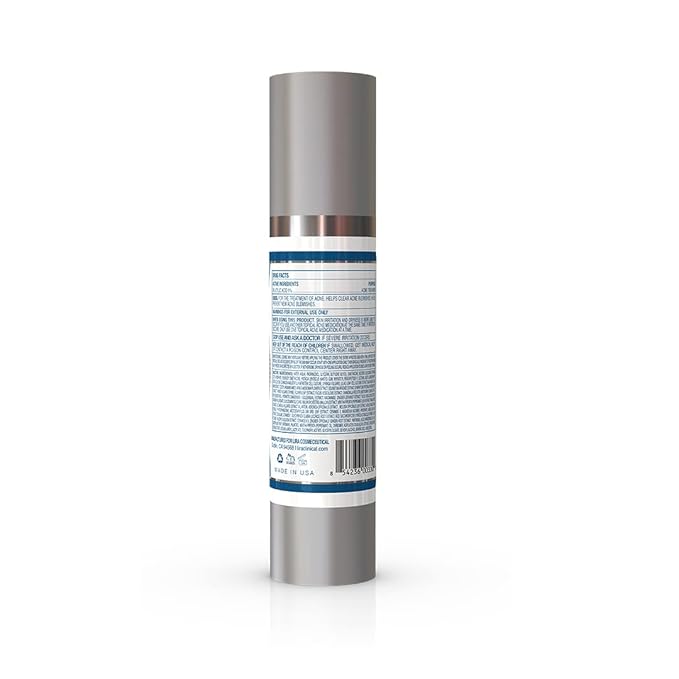 Lira Clinical ICE Balancing Lotion - Daily Oil Control Lotion & Lightweight Hydration with Skin Probiotics, Salicylic Acid & Plant Stem Cells - Hydrates Skin with Matte Finish - 1.69 fl oz