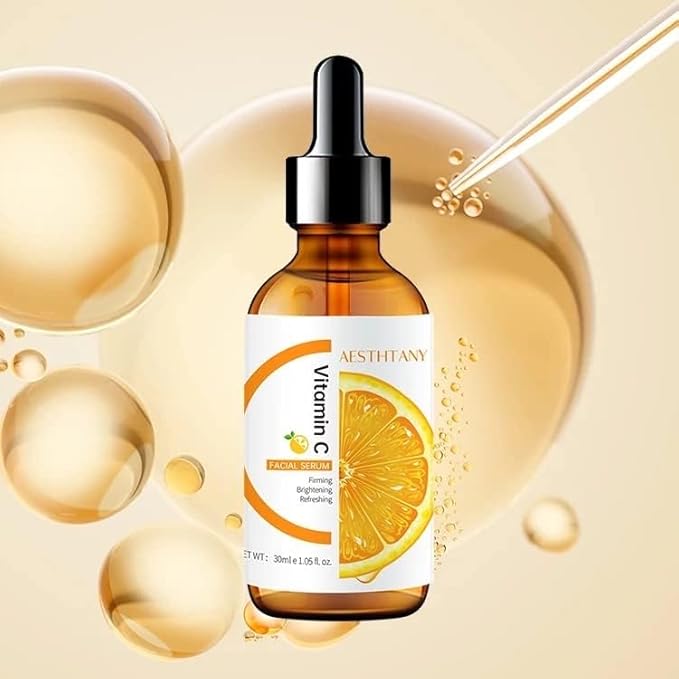 Vitamin C Serum for Face – Anti Aging Face Serum with Vitamin C, Hyaluronic Acid, Brightening Serum for Dark Spots, Even Skin Tone, Eye Area, Fine Lines & Wrinkles, (1.05 Fl Oz)