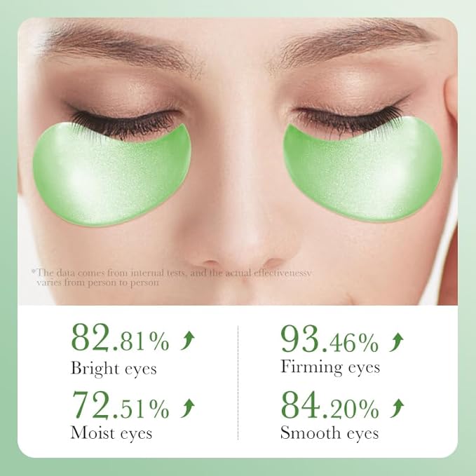 36 Pairs Under Eye Patches & Lip Mask for Puffy Eyes and Dark Circles - Crystal Lip Care Gel Pads Mask Bulk Collagen Skin Care Products, Beauty & Personal Care