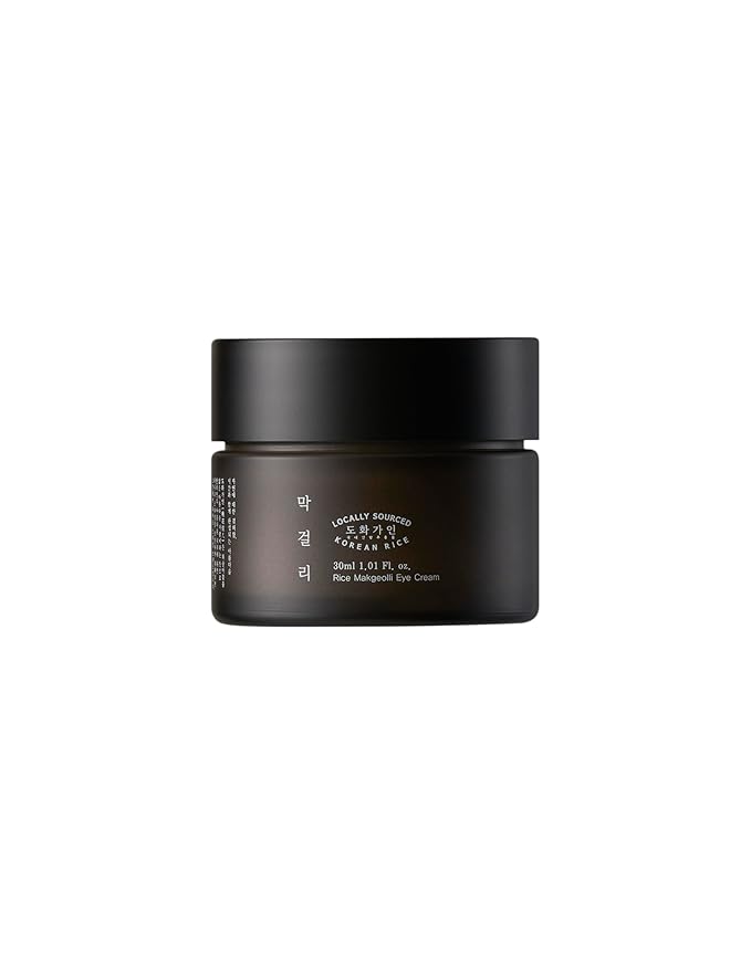Rice Makgeolli Eye Cream | Made with Domestically Sourced Korean Rice | 30 ml (1.01 Fl Oz) | Korean Skin Care
