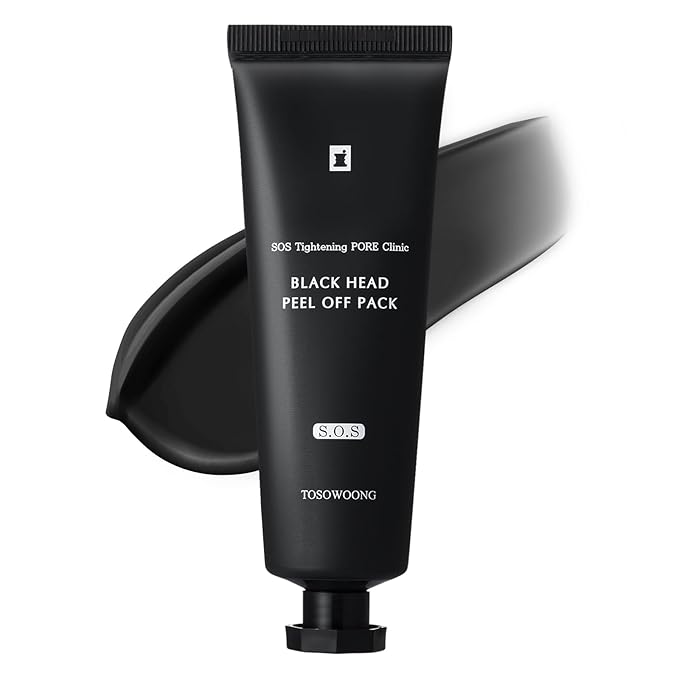 Blackhead Peel Off Pack, Charcoal Face Mask Peel Off for Blackheads and Pores, Deep Pore Cleansing, Pore Extractor Exfoliating mask, Korean Skincare, 50g, 1.76 oz.