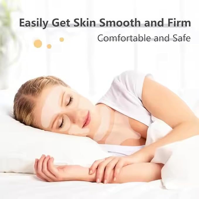 ACADA Anti Wrinkle Patches Reusable Silicone Face Patches for Wrinkles, Facial Wrinkle Patches for Forehead, Eyes, Mouth and Neck(Gel Patches 6pcs)