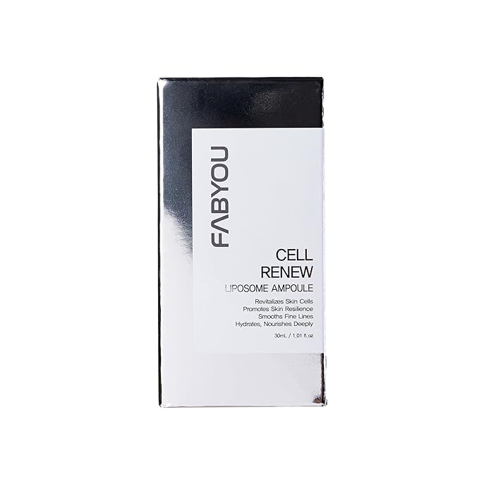 Cell Renew Liposome Ampoule 1.01 fl oz – Anti-Aging EGF Stem Cell Serum for Face, Korean Skin Care for Skin Repair, Deep Hydration & Firming