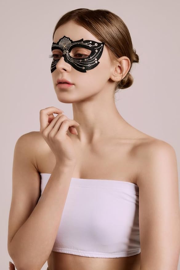 X Prossence Eye Lifting Mask β 7 Pack (8 mL Each) | Firming & Revitalizing Under Eye Treatment for Puffiness, Fine Lines & Dark Circles | Peptides + Fig Extract