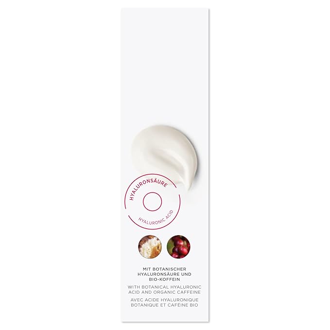 ANNEMARIE BÖRLIND - AQUANATURE Plumping Eye Cream - Botanical Extracts for Wrinkles and Hydration - Moisturizing, Regenerating, Plumping - 0.50 Fl Oz