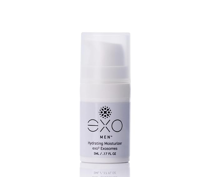 EXO SKIN SIMPLE - EXO Travel Kit for Men Exoceuticals | Hydration | Innovative Exosome Skin Care Solutions | 4 travel-sized bottles(1 EXO BODY™, 1 EXO SUN™, 2 EXO MEN™) | 35ML / 1.18 fl oz