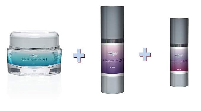 BellaMia Quench H20 - Purely Organic Moisturizer - Anti Aging Night Cream - Love the skin you're in - Heal & Protect - Prevent & Restore - Reduce the appearance of aging and protect your skin