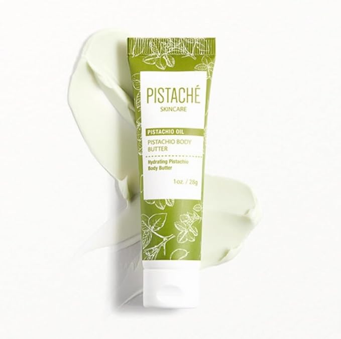 Pistaché Skincare Pistachio Oil Irresistible Scent Set + Body Mist Fragrance + 5-Pc Mini Collection (Travel)+ Hydrates and Nourishes + Vitamin E + Antioxidant Protection
