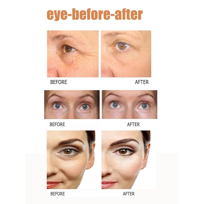 2Pack Instant Temporary Eye Cream Set,Visuasource 1ml Eye Tightening Serum Quickly Firming Reduces Under-eye puffiness,Dark Circles,Under-Eye Bags Instant Firm Eye Tightener Cream For Men Women