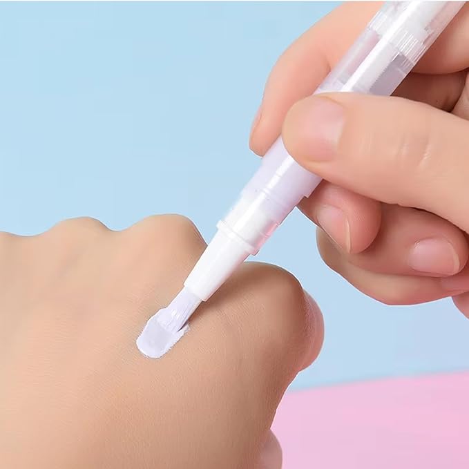 8 Pieces Empty Cuticle Oil Pen for Nails 3ML Transparent Twist Pen for Cuticle Oil Applicators Cosmetic Containers Gloss Tube Eyelash Growth Liquid Tube