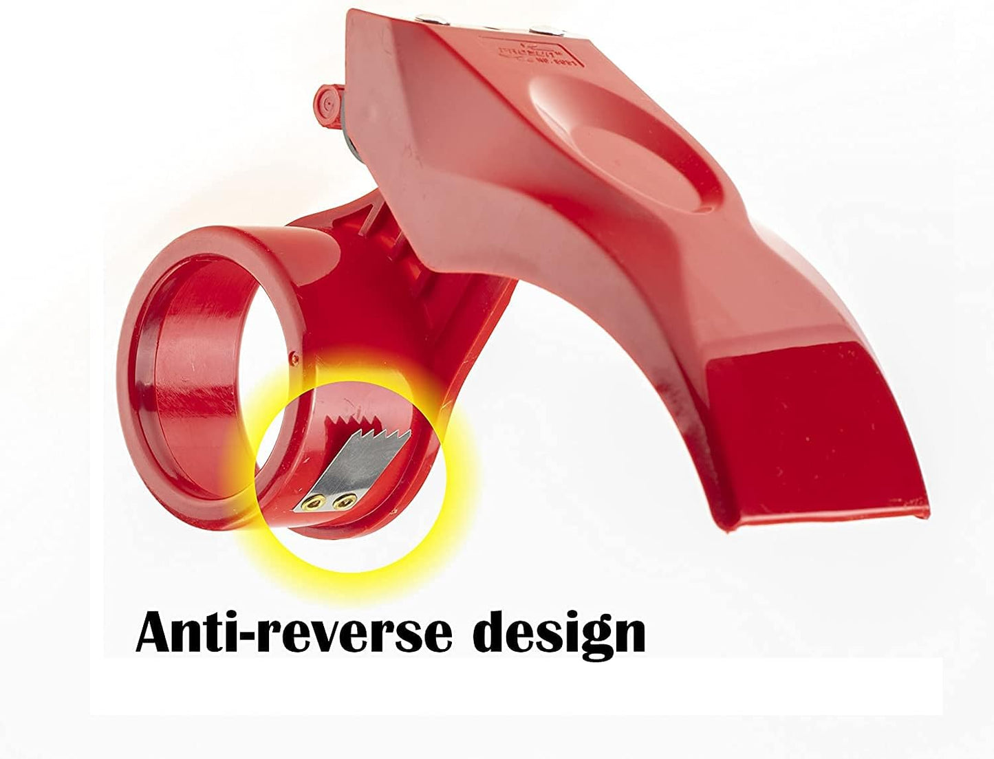 Easy-Mount 2 Inch Tape Gun Dispenser Packing Packaging Sealing Cutter Blue Handheld Warehouse Tools Pink