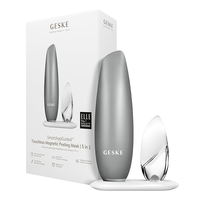 SmartAppGuided™ Touchless Magnetic Peeling Mask 5 in 1 | Magnetic Face Mask | Removes Impurities | Facemask | Pore Cleansing | Skincare for All Genders | Best of Face Masks | Clean Skin Glow