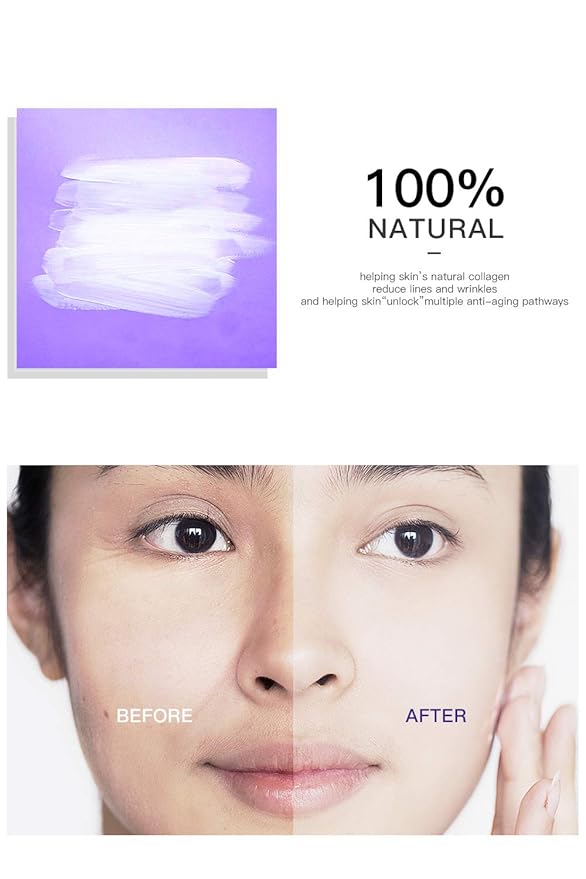 Umran Premium Retinol Cream, Anti-Aging Moisturizer Cream 2.5% for Face and Eye Care, Anti-Wrinkle Essence with Hyaluronic Acid, Day and Night Cream, Vitamin E and Green Tea, 50ml, 1.7 Fl.Oz…