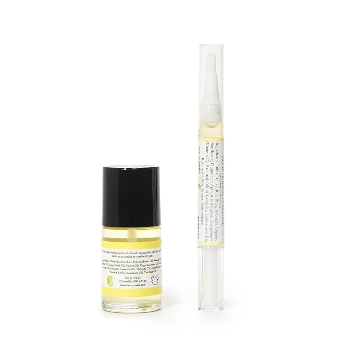 Bee Naturals Quick Fix Cuticle Oil Pen - Vitamin E Enriched Nail Revitalizer - Soothe & Repair with Lavender & Lemon Essence - Ideal for On-the-Go Nourishment Travel-Sized - Cruelty-free