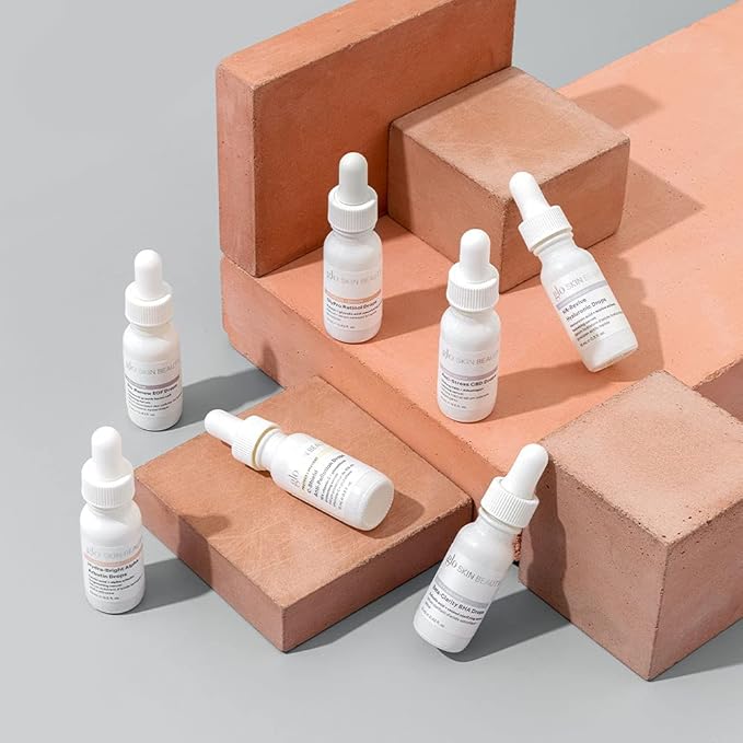 Glo Skin Beauty The Solution Serums Set | Target and Treat Specific Skin Concerns Including Dryness, Fine Lines, Hyperpigmentation, Blemishes, and Sensitivity