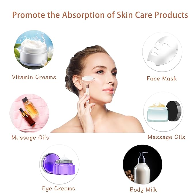 Gua Sha Facial Tool -Designed to Reduce Puffiness and Improve Wrinkles,for Eye, Neck - Natural Beauty Skin Care Tools-Green