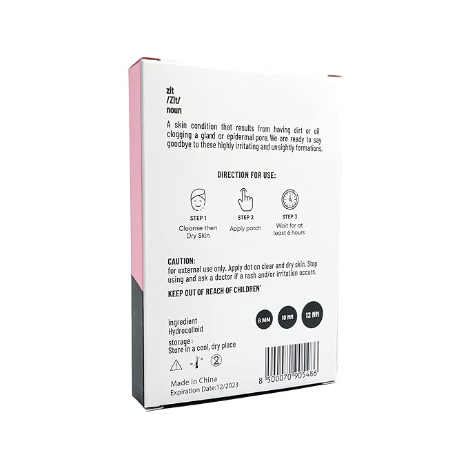Okay Bye Hydrocolloid Acne Pimple Patch for Zits and Blemishes, Fast Healing Invisible Absorbing Spot Treatment Stickers for Face and Skin (120 count)