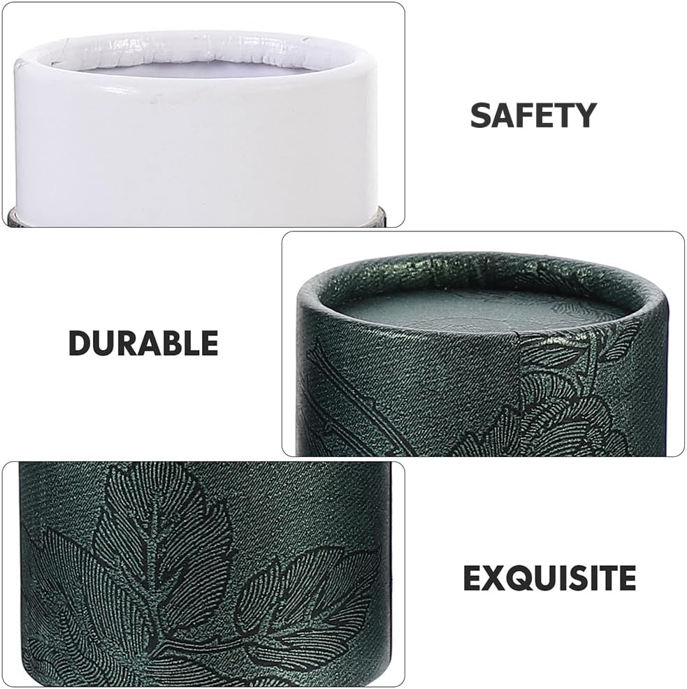 GLEAVI 15pcs Present Box Essential Oil Bottle Packaging Box with Lid Portable Storage Tube for Tea Leaf Incense Sticks Multipurpose Paper Container