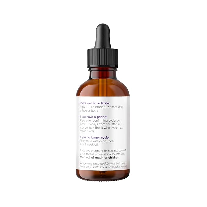 Proov - Lemon Balancing Oil - Natural Progesterone, Vitamin E - Hormone Balance For Women - Fertility & Menopause Support - More Effective than Progesterone Creams - 2-3 Month Supply - 30 ml