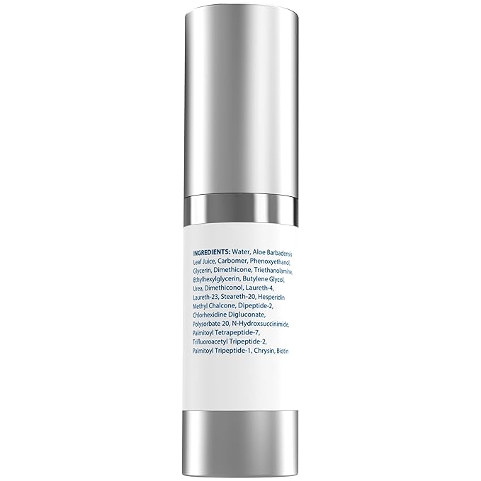 Eye Serum (15ml) Under Eye Treatment for Dark Circles, Crow's Feet & Eye Bags - Eye Serum for All Skin Type - Anti-Aging Under Eye Cream - Reduces Eye Puffiness - For Day & Night Time Use - 3 PACK