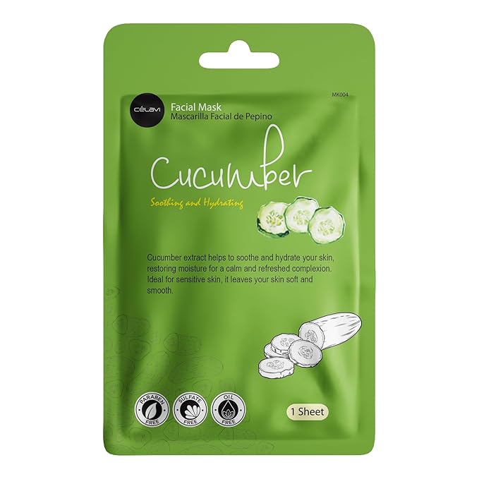 celavi Essence Facial Face Mask Paper Sheet Korea Skin Care Moisturizing 6 packs for each 6 flavors (New) K-Beauty Skincare 36 masks in a pack Made in Korea