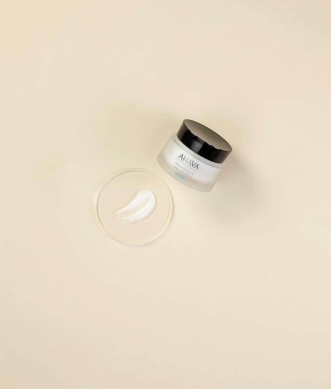 AHAVA. Hyaluronic Acid Leave-On Mask - Rich hydrating mask to replenish hydration, softens, smoothness & prevents moisture loss, with Osmoter, Hyaluronic Acid & ATPeptides, 1.7 Fl.Oz