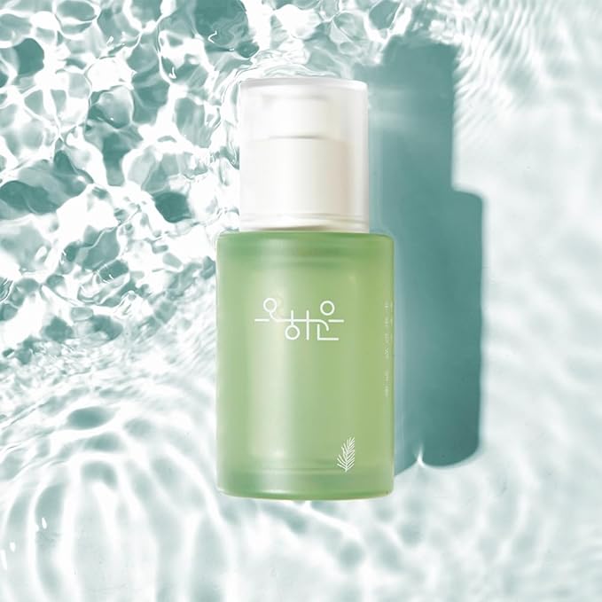 OHHAUN Cypress Water Ampoule - Deep Hydration Serum for Sensitive Skin, Vegan Formula, 80% Cypress Extract - 30ml