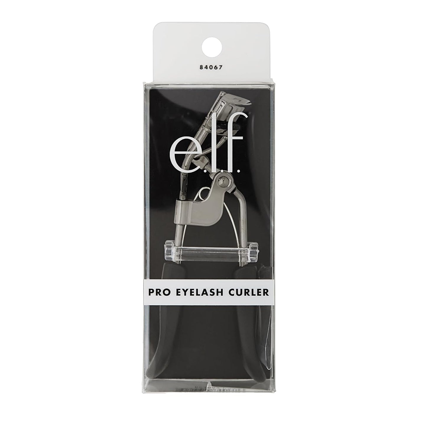 e.l.f. Pro Eyelash Curler, Strong, Contoured, Eye-Opening, Voluminous Lashes, Includes Additional Rubber Replacement Pad, Silver