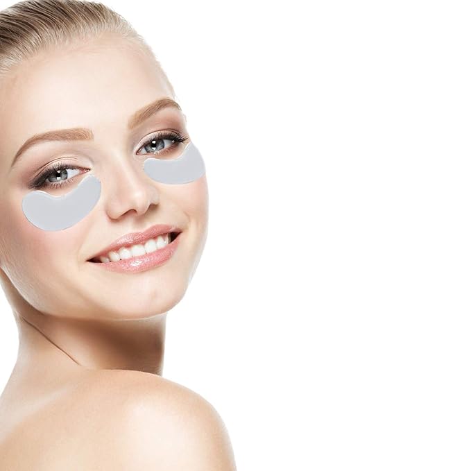 Jakuva Under Eye Patches 30PCS Pairs Collagen Eye Masks Eye Patches for Dark Circles and Puffy Eyes, Reduce Wrinkles, Gel Eye Mask Skincare for Moisturizing, Eye Bags Treatment, White