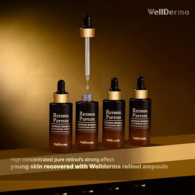 Wellderma Retinol Peptide Lifting Restore Serum/Ampoule 1.01oz 30ml