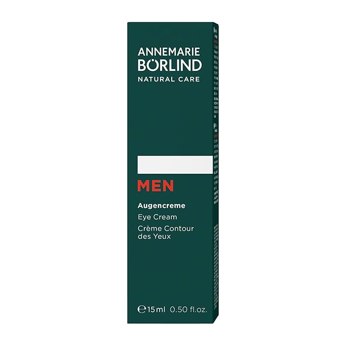 ANNEMARIE BÖRLIND Eye Cream MEN (15ml) - wakes up the tired area around your eyes & gives it extra moisture. Skin compatibility & efficacy scientifically confirmed. Without mineral oil derivates.