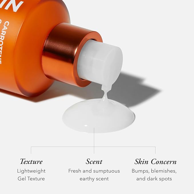 APRILSKIN Trouble Soothing duo: Carrotene IPMP™ Clearing Solution and Carrotene Clarifying Facial Serum