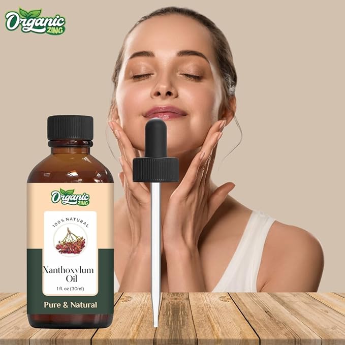 Xanthoxylum (Zanthoxylum) Oil | Pure & Natural Steam Distilled Essential Oil for Aroma, Diffusers & Massage- 30ml/1.01fl oz