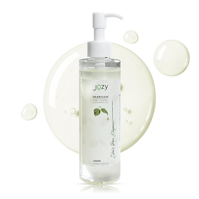 Pore Cleansing Oil – Lightweight Makeup & Blackhead Remover | Lemon Fragrance, Hydrating | Gentle Botanical Cleanser for Sensitive Skin | Asian skincare | C-Beauty’s Answer to Glass Skin (200 ml)