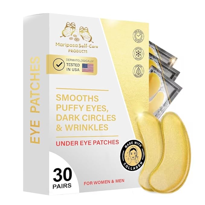 24K Gold Eye Masks