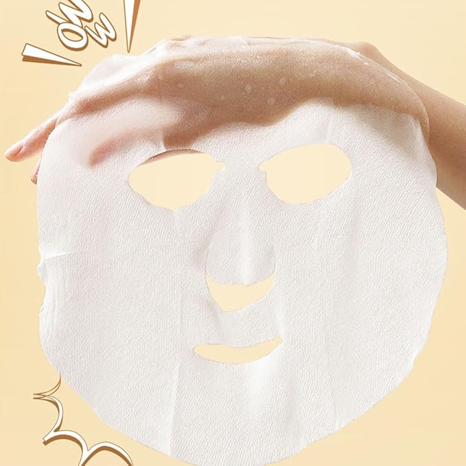 8 Pack Fruit Facial Mask Set โ Hydrating & Brightening Combo Face Masks for All Skin Types, Natural Sheet Masks Gift Set, Hypoallergenic Spa Skincare for Women/Men, Soothe Sensitive Skin (8 Pcs-Set01)