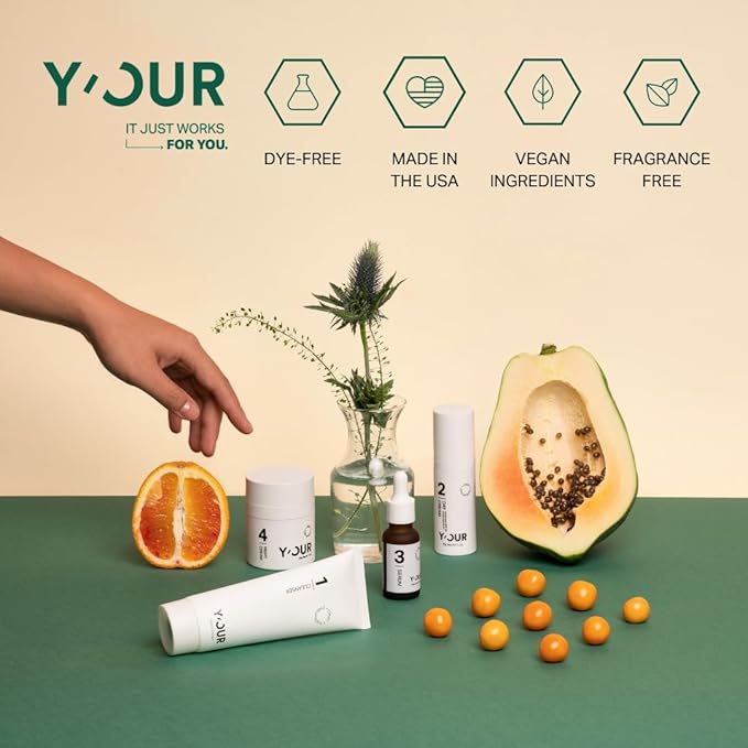 Y’OUR Intensive Lip Balm | Light-Weight & Comforting | with Natural Shea Butter & Rosehip Oil | Extreme Moisturizer for Dry Lips | Paraben-Free & Silicon-Free Lip Care Products | 15ml (0.5 oz.)