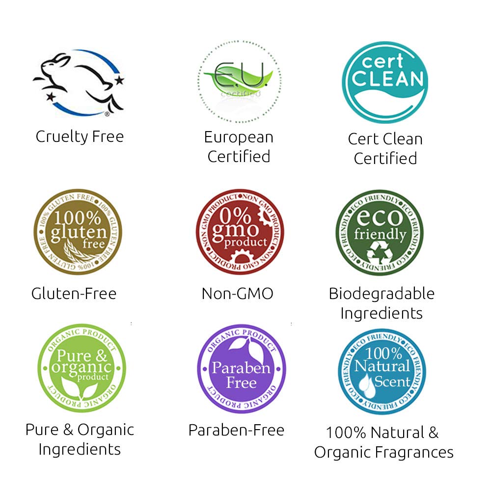 Lauren Brooke Cosmetiques Organic Eye Makeup Remover, All Natural Skin Care